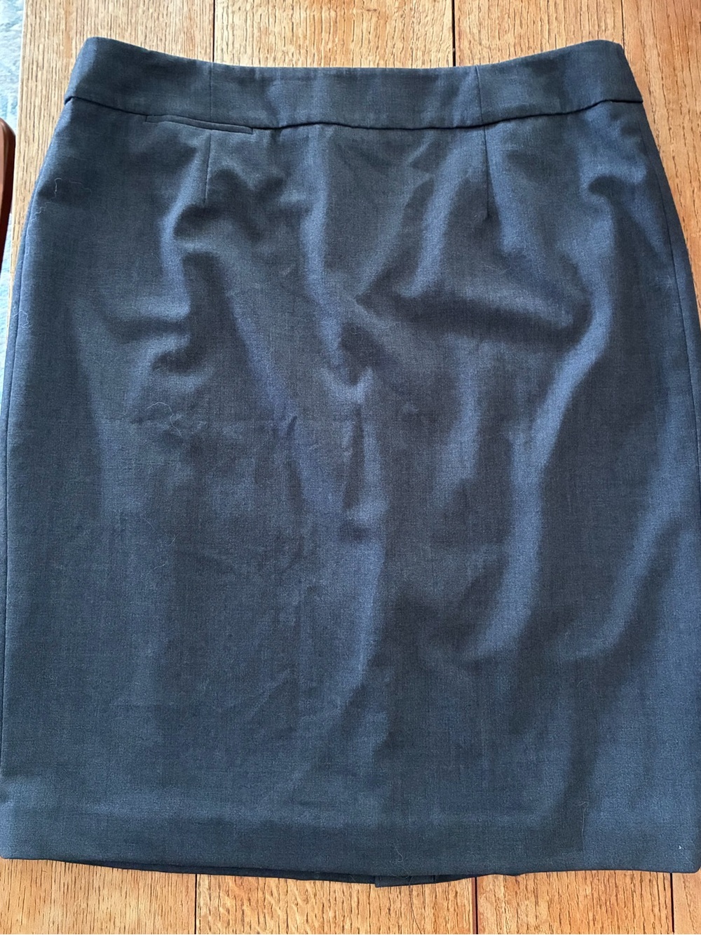 Calvin Klein Charcoal Grey Midi Pencil Skirt sz12